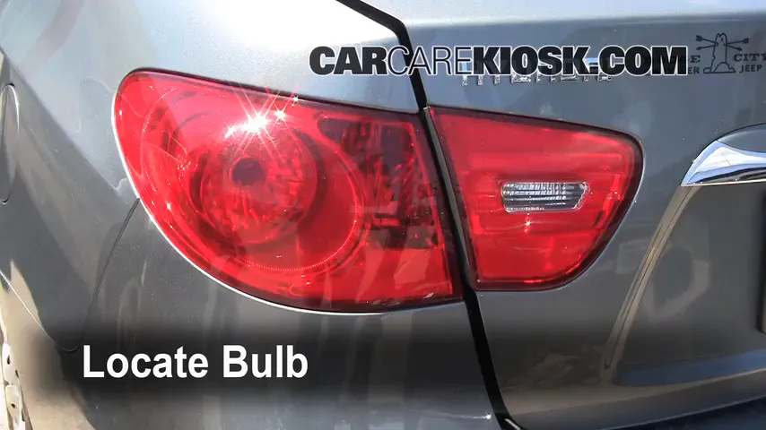 2010 Hyundai Elantra GLS 2.0L 4 Cyl. Lights Turn Signal - Rear (replace bulb)